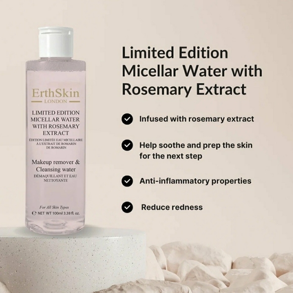 ECLAT SKIN LIMITED EDITION MICELLAR WATER W/ROSEMARY EXTRACT - Picture 2 of 8